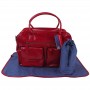 Koto - Red Leatherette Changing Bag